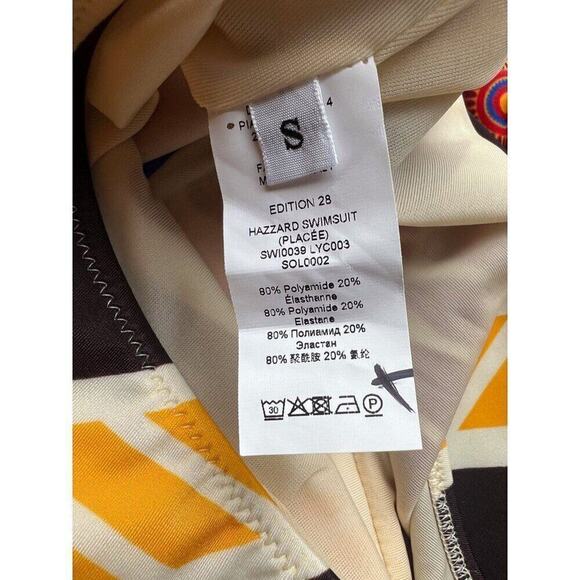 NEW La DoubleJ Hazzard Swimsuit Solar Placée Abstract Size Small - Picture 7 of 7